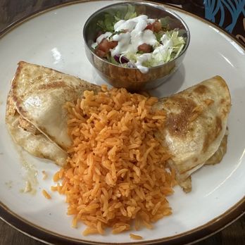 Mi Cancun - Quesadilla Deluxe from the Vamonos Lunch Express section of menu, Aug 2026. - Mexican Near Me - Morrisville, North Carolina Mi Cancun - Quesadilla Deluxe from the Vamonos Lunch Express section of menu, Aug 2026. - Mexican Near Me - Morrisville, North Carolina