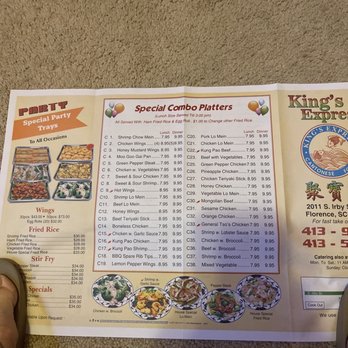 King's Lite Express - menu and prices - Cantonese Near Me - Florence, South Carolina King's Lite Express - menu and prices - Cantonese Near Me - Florence, South Carolina