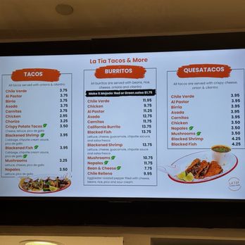 La Tia Tacos and More - Tacos Near Me - Foothill Ranch, California