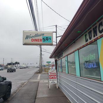 Woodlawn Diner - Exterior @ Woodlawn Diner/ Blasdell, NY - Diners Near Me - Buffalo, New York