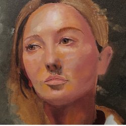 Canvas Method - My portrait painting