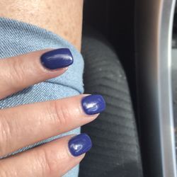 Splash Nail Spa - Other hand for a Redsox game!