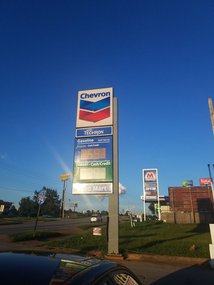 CHEVRON 445 Tift College Dr, Forsyth, Gas Stations Phone