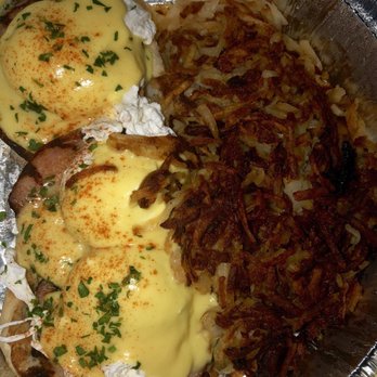 Brownstone Pancake Factory - Eggs Benedict - Breakfast & Brunch Near Me - Edgewater, New Jersey