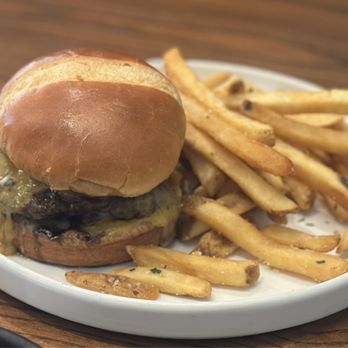 Ember & Iron - Wagyu double burger - American Near Me - Jacksonville, Florida