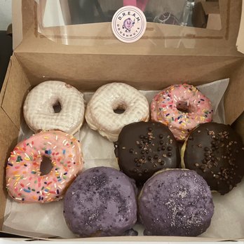 DREAM Doughnuts - 2 Classics - The O.G., Bart's Dad, Oooh Baby, Napa Creme - Donuts Near Me - San Francisco, California