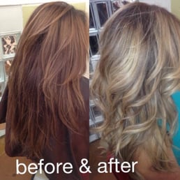 Here's my before and after! Here's my before and after!