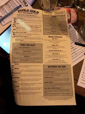 Menu photo 2 Fools Gold NYC New York, NY Menu photo 2 Fools Gold NYC New York, NY