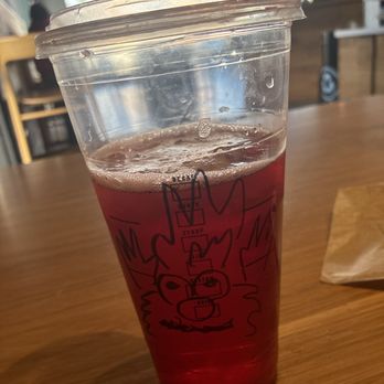 Starbucks - Venti Teavana Shaken Iced Passion Tango TM Tea - Coffee & Tea Near Me - Los Angeles, California