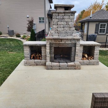Tar Heel Builders - A stone fireplace install in Greensboro NC - Decks & Railing Near Me - High Point, North Carolina Tar Heel Builders - A stone fireplace install in Greensboro NC - Decks & Railing Near Me - High Point, North Carolina