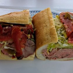 Lenny & Johns Subs - Roast beef sub.