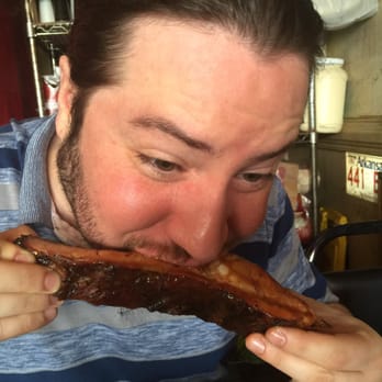 SAW's BBQ - Son chowing down, a Bama boy living in Chicago loving his last meal in The Ham. - Barbeque Near Me - Homewood, Alabama SAW's BBQ - Son chowing down, a Bama boy living in Chicago loving his last meal in The Ham. - Barbeque Near Me - Homewood, Alabama