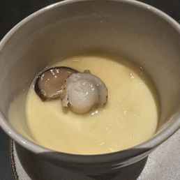 Chawammushi, mushroom and scallop