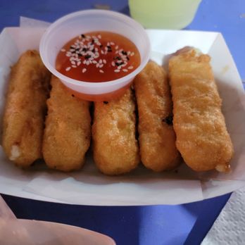 Noods - Cheese sticks. Somehow more delicious than a standard bit of fried cheese. Gotta be the sauce - Asian Fusion Near Me - San Antonio, Texas Noods - Cheese sticks. Somehow more delicious than a standard bit of fried cheese. Gotta be the sauce - Asian Fusion Near Me - San Antonio, Texas