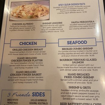 3 Friends Bar & Grill - Menu - Sports Bars Near Me - Taylors, South Carolina