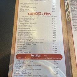 Fadi's Lebanese Grill - Menu
