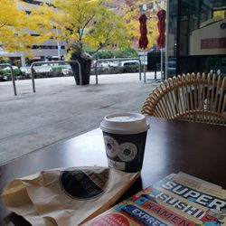 Mos Mos Coffee - Great seating spot with a nice view