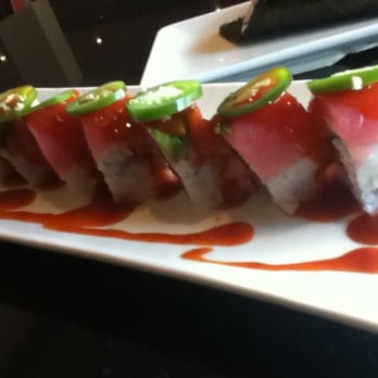 Sushiya - El Fuego Roll...way too much sauce! - Sushi Bars Near Me - Chula Vista, California Sushiya - El Fuego Roll...way too much sauce! - Sushi Bars Near Me - Chula Vista, California