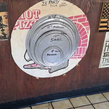 Ronnie's Pizza - Pizza pie sizes - Pizza Near Me - Yuma, Arizona Ronnie's Pizza - Pizza pie sizes - Pizza Near Me - Yuma, Arizona