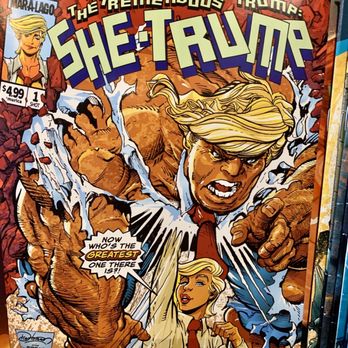 A Shop Called Quest - She Trump comic? - Comic Books Near Me - Claremont, California A Shop Called Quest - She Trump comic? - Comic Books Near Me - Claremont, California