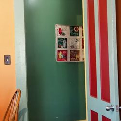 Shelburne Falls Coffee Roasters - Door to hallway.