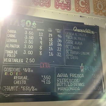 Tacos Don Perez - Menu! - Food Trucks Near Me - Silver Spring, Maryland Tacos Don Perez - Menu! - Food Trucks Near Me - Silver Spring, Maryland