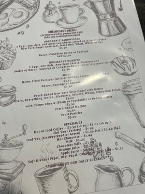 Menu photo 3 Back on Track Cafe Broadalbin, NY