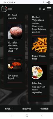 Menu photo 2 Won KBBQ Carle Place, NY Menu photo 2 Won KBBQ Carle Place, NY