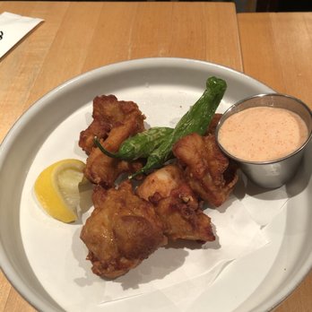 IPPUDO Westside - Oishii karaage. It was perfect! - Ramen Near Me - New York, New York