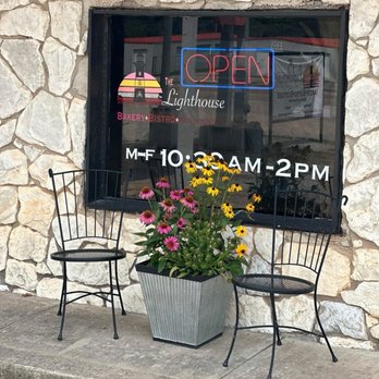 The Lighthouse - Outside chairs - Desserts Near Me - Asher, Oklahoma The Lighthouse - Outside chairs - Desserts Near Me - Asher, Oklahoma