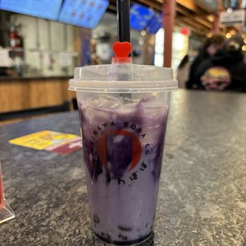 Okinawa Boba - Satoimo Ube - Bubble Tea Near Me - Hartford, Connecticut Okinawa Boba - Satoimo Ube - Bubble Tea Near Me - Hartford, Connecticut