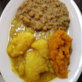 Joy's Roti Delight - Vegetable curries ($12). All were bland. - Indian Near Me - Lauderhill, Florida Joy's Roti Delight - Vegetable curries ($12). All were bland. - Indian Near Me - Lauderhill, Florida
