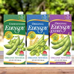 Edensoy, the original soymilk that started the plant-based milk category.