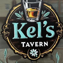 Kel's Tavern - Window facing the street