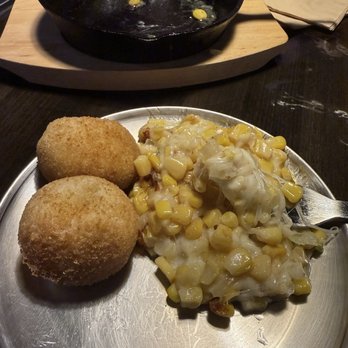 bb.q Chicken Puyallup - Cheese corn and red bean and cream cheese balls - Chicken Shop Near Me - Puyallup, Washington