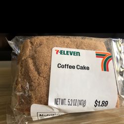 7-Eleven - 711 coffee cake 189 delicious