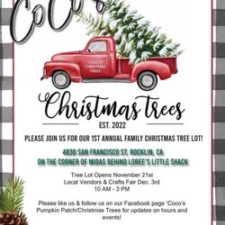 CoCo’s Pumpkin Patch & Christmas Trees