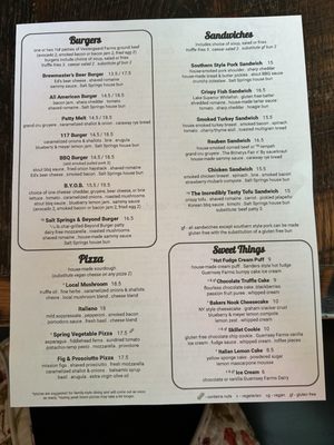 Menu photo 6 Salt Springs Brewery Saline, MI Menu photo 6 Salt Springs Brewery Saline, MI