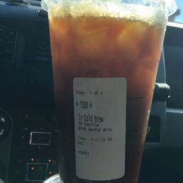 My favorite. Cold brew. My favorite. Cold brew.
