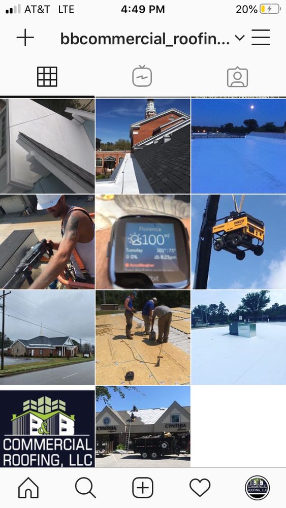 Slide of B&B Commercial Roofing