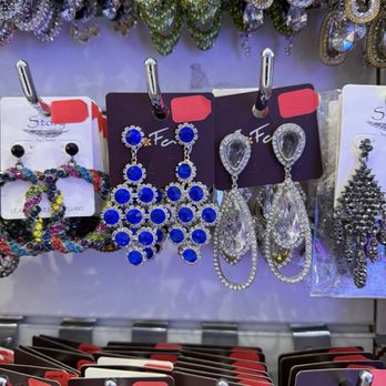 Retail Therapy - Love these blue!!!   Pink color tab is $15, red tabs are $10.  Many non-tabs are $5, but check with staff - Jewelry Near Me - New York, New York