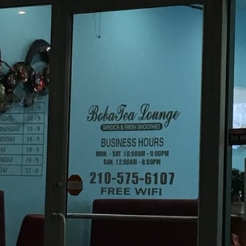 Boba Tea Lounge - Biz. Hours. They need to a ray open later. Got here and they were already closed - Coffee & Tea Near Me - Selma, Texas Boba Tea Lounge - Biz. Hours. They need to a ray open later. Got here and they were already closed - Coffee & Tea Near Me - Selma, Texas