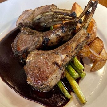 Moderne Barn Restaurant - Mediterranean New Zealand Lamb Chops - New American Near Me - Armonk, New York Moderne Barn Restaurant - Mediterranean New Zealand Lamb Chops - New American Near Me - Armonk, New York