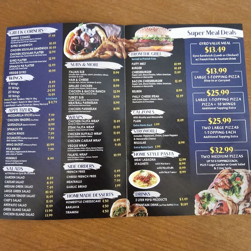 Menu Menu