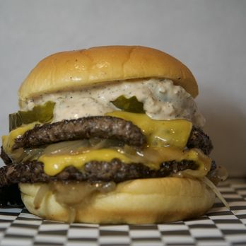 Crossie’s Counter - Double cheese burger - Burgers Near Me - Brooklyn, New York