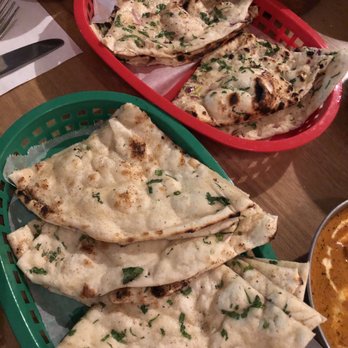 Paradise Biryani Pointe - Garlic and onion naan - Indian Near Me - Draper, Utah
