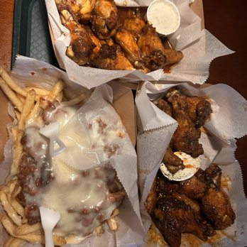 The Local - 3 different wing flavors & loaded fries- delicious! - Dive Bars Near Me - Atlanta, Georgia The Local - 3 different wing flavors & loaded fries- delicious! - Dive Bars Near Me - Atlanta, Georgia