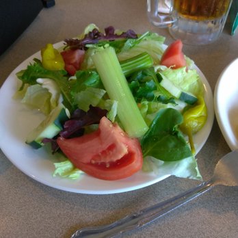 Oysters Restaurant - Nice Size Side Salad with Good Quality Blue Cheese - Seafood Near Me - Crystal River, Florida Oysters Restaurant - Nice Size Side Salad with Good Quality Blue Cheese - Seafood Near Me - Crystal River, Florida