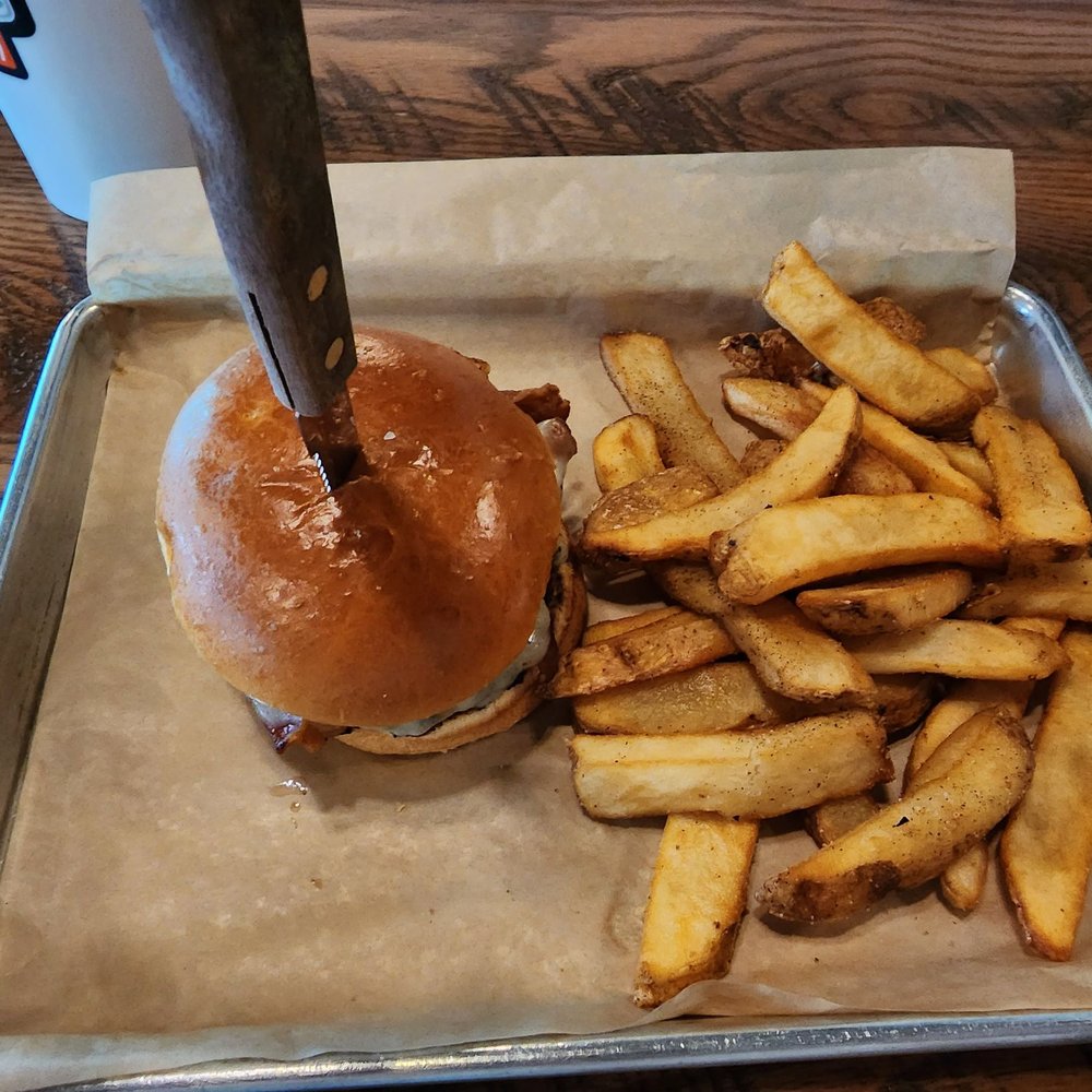 Bumpa's Local #349 - Cheddar Bacon Ranch burger and fries - Sports Bars Near Me - Tallahassee, Florida