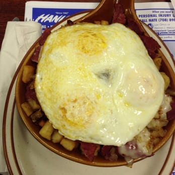 Homer's Cafe - Irish skillet. Corned beef was delicious. - American Near Me - Homer Glen, Illinois